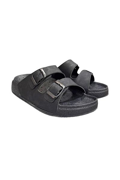 Pierre Cardin Double Banded Adjustable Anatomical Sole Slippers
