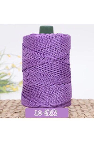 Choice 8 خيوط خفيفة الوزن من القنب الجليدي، خيط مجوف سميك، خيط حرير جليدي، حقيبة كروشيه منسوجة يدويًا.