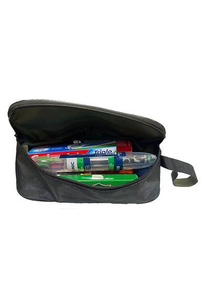 askerpaketi Black Military Shaving Bag - Soldier Supplies