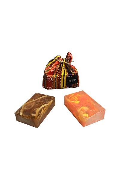Hedea مجموعة صابون السلطان العثماني الثنائية - البطيخ القرفة - السلطان مع الحقيبة