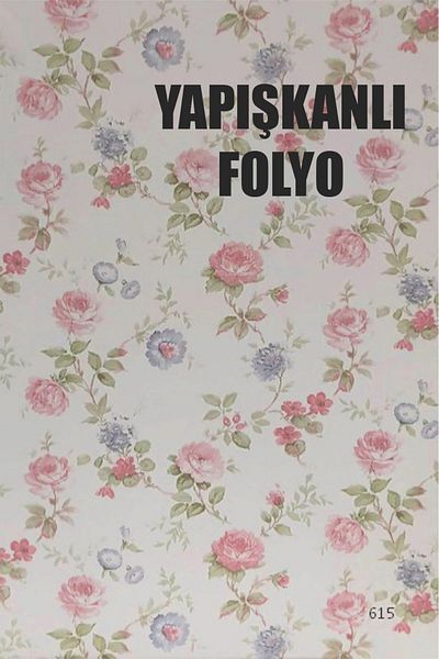 Bien Home Bien Exclusive 50x100 Cm Flower Patterns Premium Adhesive Coating PVC Foil Bh615