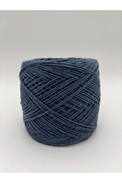 kumasfabrik (200 GR) Βαμβακερό πλεκτό νήμα-κοτόνιο νήμα-τσάντα νήμα-μοτίφ νήμα/μπλε ινδικό