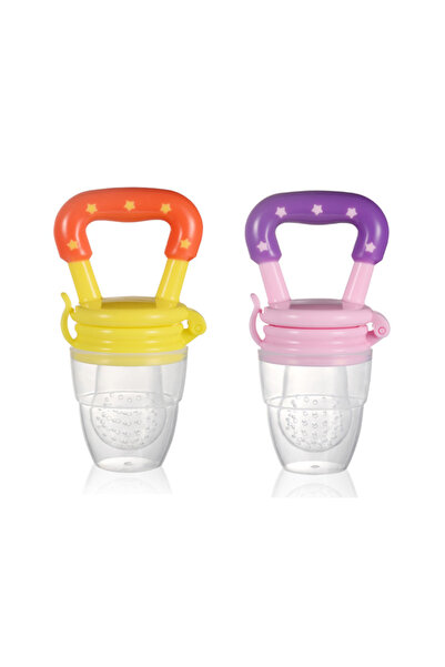 Other مجموعة من قطعتين من مصاصة الفاكهة للأطفال، والطعام الطازج، ومصاصة الحلي...