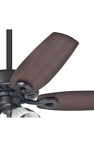 Hunter Fan Builders Plus Çağdaş Bronz- 132 Cm. Aydınlatmalı Tavan Vantilatörü