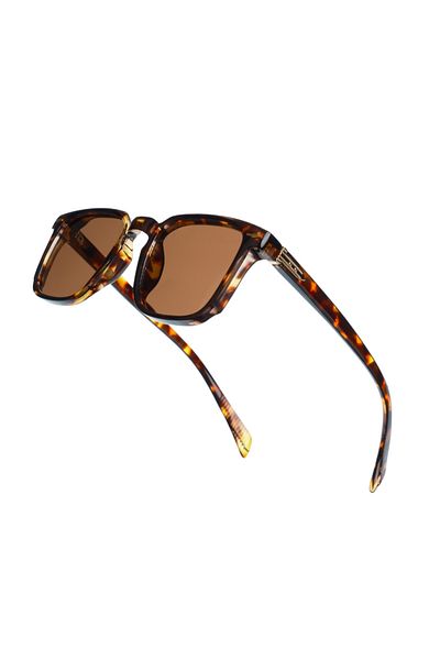 WATCHOFROYAL نظارات رويال نظارات شمسية Re981 باللون البني الفهد
