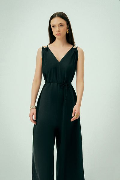 Wear Three Points Aura Strappy Loose Cut Modal Jumpsuit