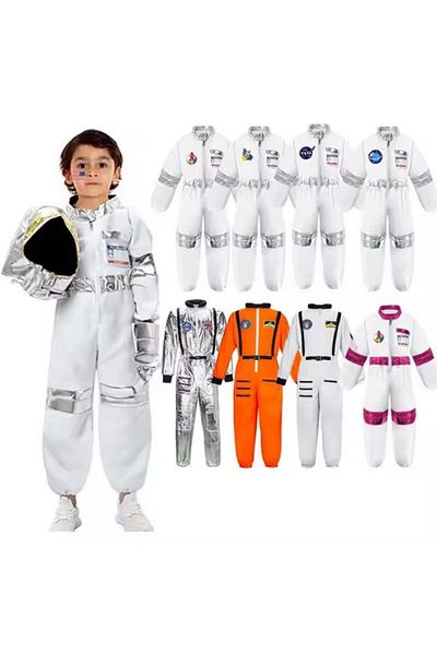 Generic Astronaut costume space suit role play costume for kids aged 4-6