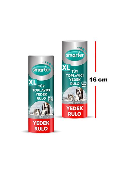 SMARTER XL 2 Pieces Lint Collector Spare Roller