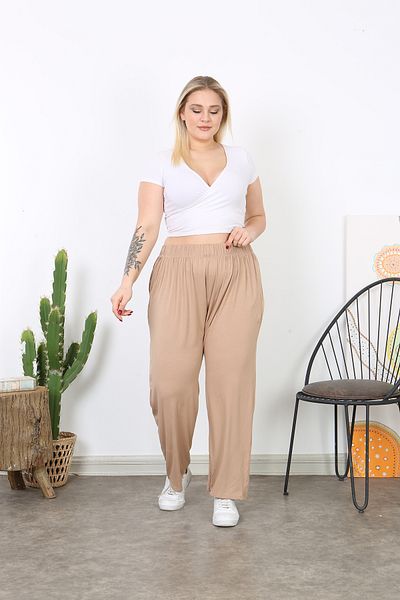 XL Modam Women Lycra Viscose Trousers