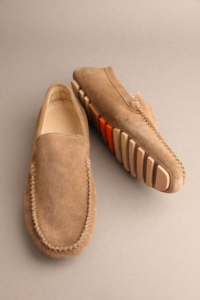 Gondol Men's Classic Loafer Genuine Leather Mink 41 Ttx.2019