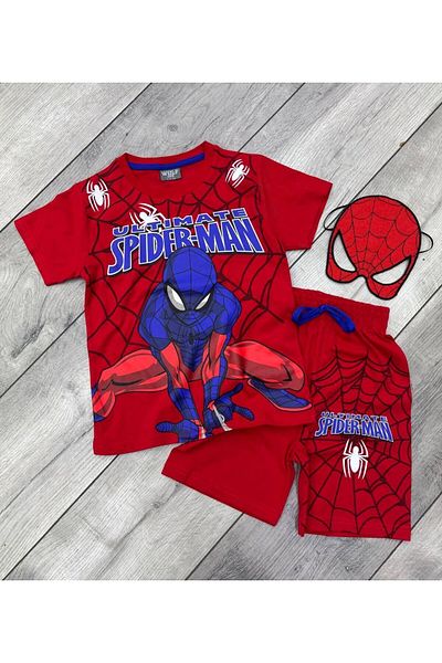 Wolf One SPIDERMAN MASKED SHORTS SUIT