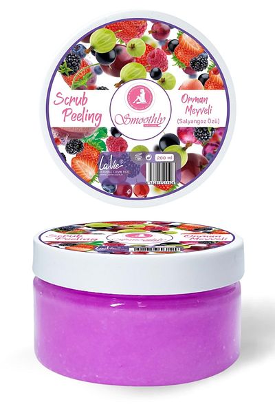 Smoothly Crema Peeling 200g Forest Fruit