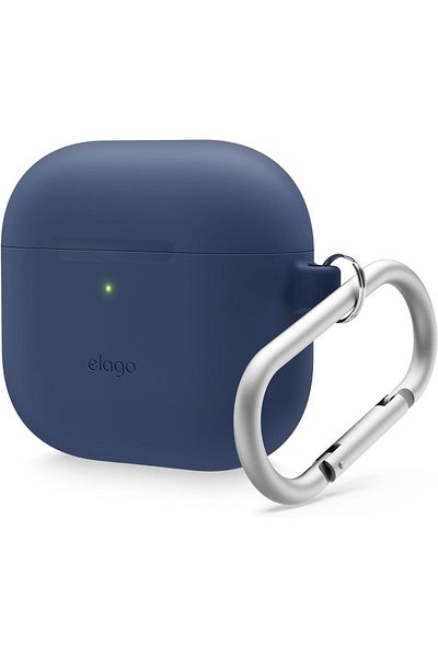 Elago AirPods 4 Silicone Hang case - Jean Indigo