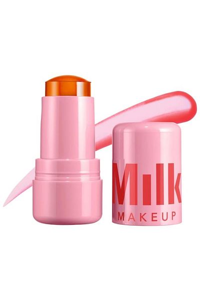 Milk Makeup Cooling Water Jelly Tint - Fizz (Soft Peach) | Hydrating Sheer Lip & Cheek Stain, 5g