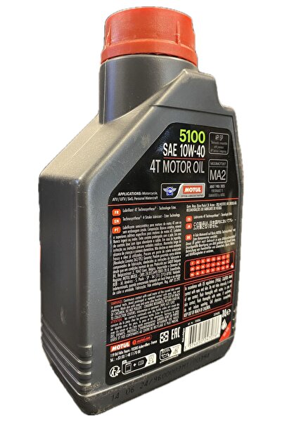 Motul Motor Yağı Motul 5100/10W40  1 LT