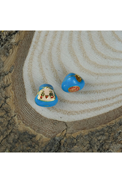 Prestij Boncuk Aparat de distanță metalic Matryoshka albastru