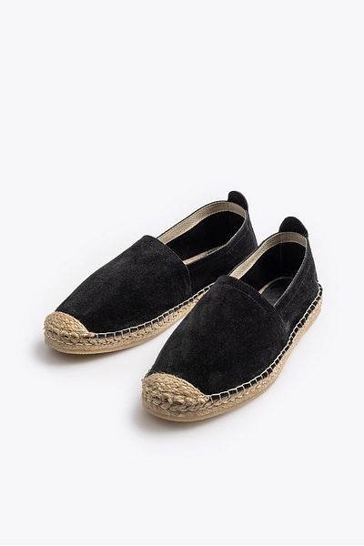 GIESTO Black Espadrilles
