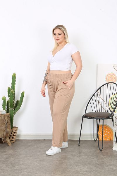 XL Modam Women Lycra Viscose Trousers