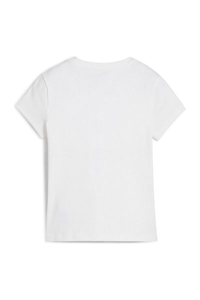 Puma Tricou PUMA pentru femei WARDROBE ESS RIBBED SLIM TEE - 62976602