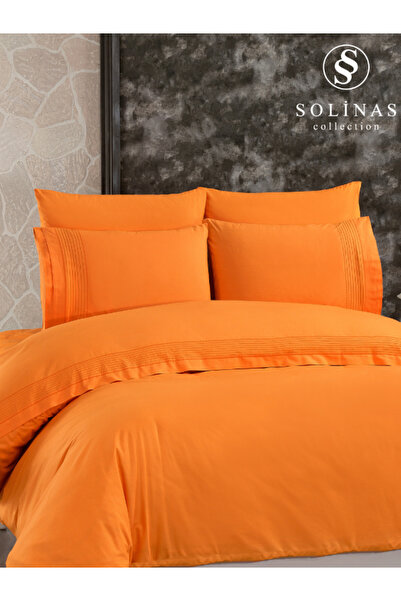 Solinas Collection Sunset Orange - Двоспальний комплект постільної білизни з ...