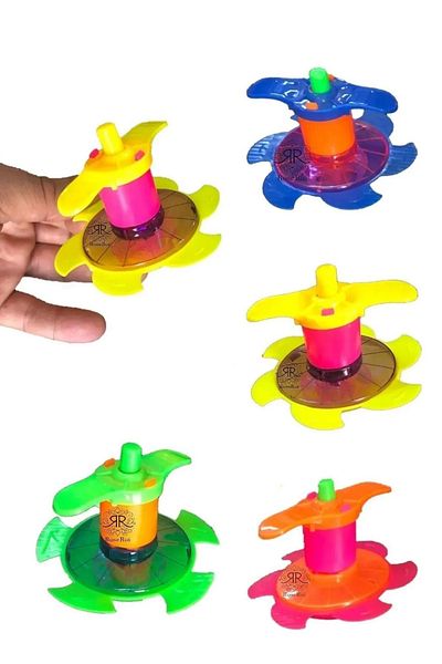 Bundera 5 Spinning Top Toy - Wind-Up Karne Birthday Eid Gift