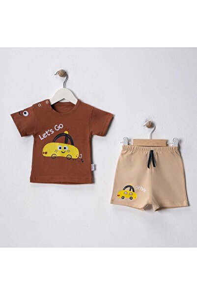 MyPrettyBaby Car Digital Printing 100% Cotton Single Jersey Baby Boy Bottom a...