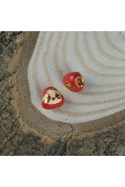 Prestij Boncuk Aparat de distanță metalic Matryoshka roșu