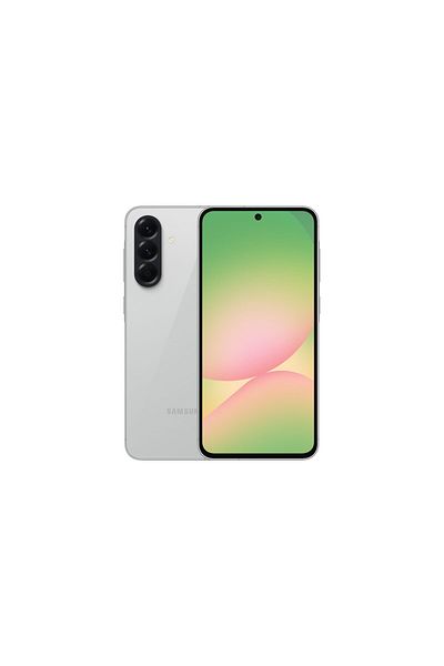 Samsung سامسونج جالاكسي A56 5G SM-A566B (8+128) جيجا بايت رمادي فاتح رائع -