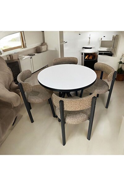 Sar Pakete Pera Serisi, Yuvarlak Masa Takımı 4 Adet Sandalye