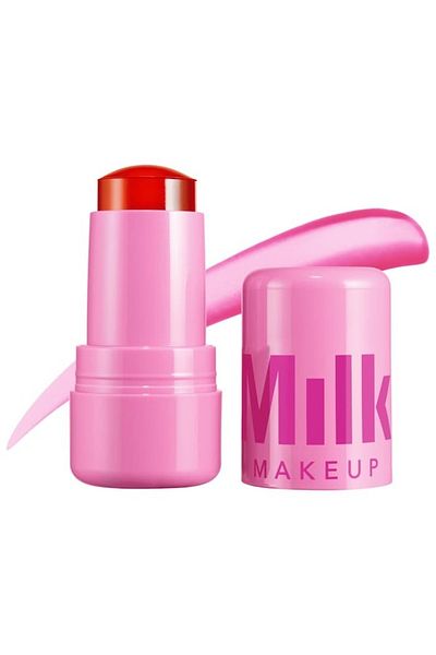 Milk Makeup Cooling Water Jelly Tint - Fresh (Soft Pink) | Hydrating Sheer Lip & Cheek Stain, 5g