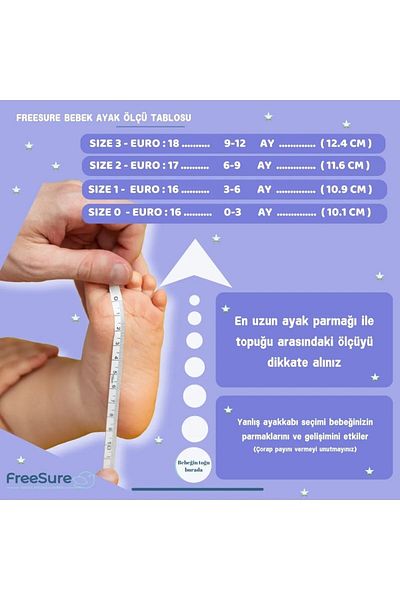 Freesure Ekru Star Embroidered Baby Boots