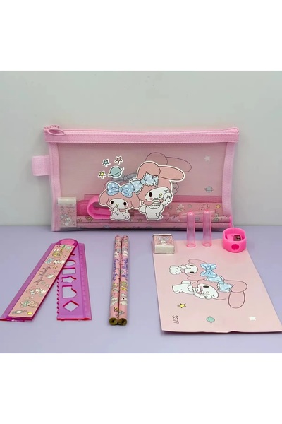 Mucizelerevi Σετ γραφικής ύλης Sanrio Kuromi My Melody Cinnamoroll Μολύβι Kuromi