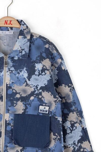 nk kids NK 48517 JACĂ BATIK 4/8 INDIGO