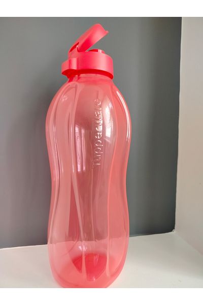 Tupperware 2 Liter Water Bottle, Flask Bottle Pomegranate Flower