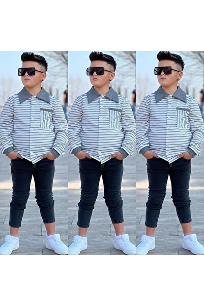 Yalçınoğlu Kids Elegance Special for the Holiday: Boy's Combo I Holiday Elegance for Little Lords! I Boy's Shirt
