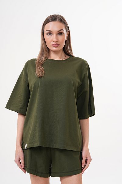 JANSO GROUP - Women's Large Size Short Sleeve Tshirt Single Jersey Fabric Oversize Size