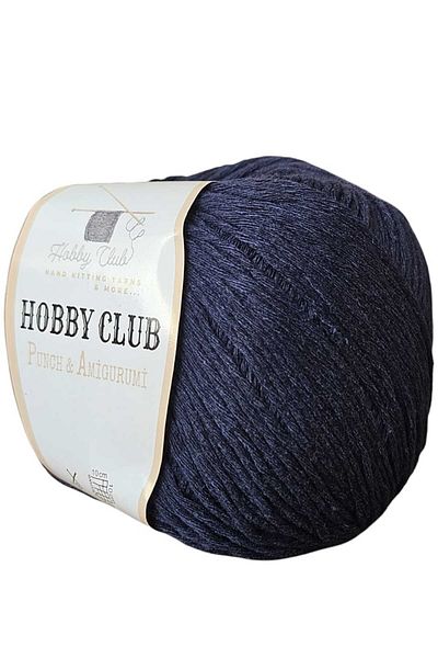 hobby club Punch Poncho Amigurumi Σχοινί 50 γραμμαρίων Navy Blue