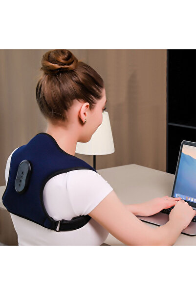 Coverzone Sırt Masaj Aleti Sırt Masajı Şarjlı Fizyoterapi Masaj Rahatlatma J9000