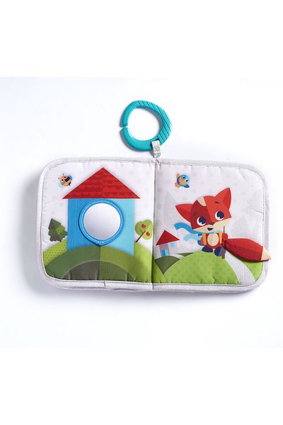 Tiny Love Where Do I Travel Soft Book with Teether - Newborn