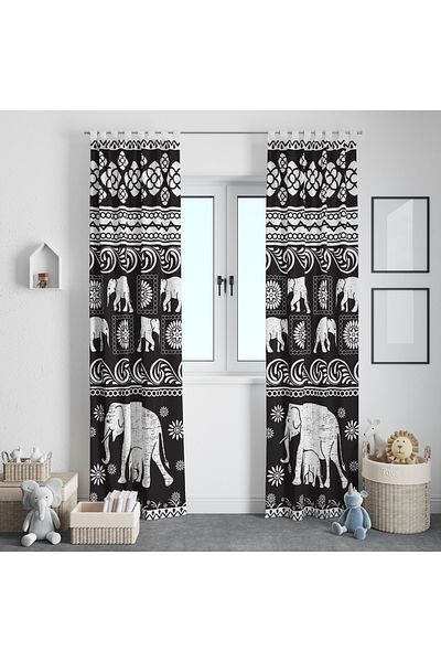 Viadela Luxury Background Curtain - Glamorous Elegance and Elegance (Single Wing)