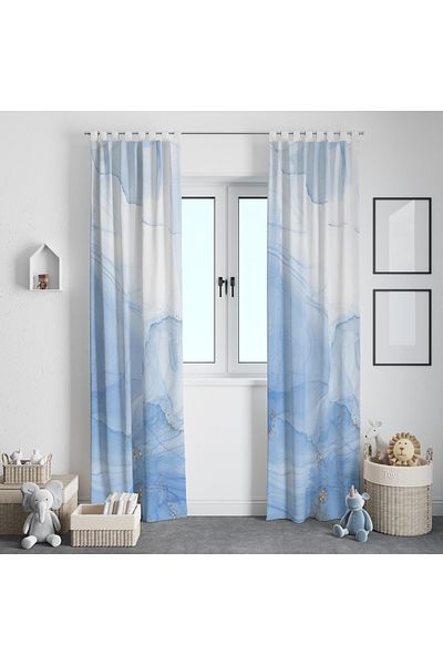 Viadela Luxury Background Curtain - Glamorous Elegance and Elegance (Single Wing)