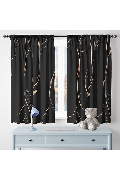 Viadela Luxury Background Curtain - Glamorous Elegance and Elegance (Single Wing)