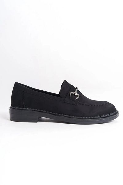 Shoesers Ежедневни дамски велурени мокасини с катарама и мокасини