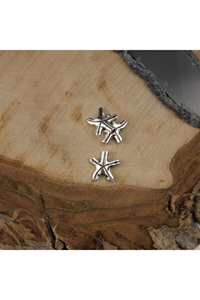 Prestij Boncuk Srebrni metalni prsten, nakit u obliku morske zvezde i alat za...