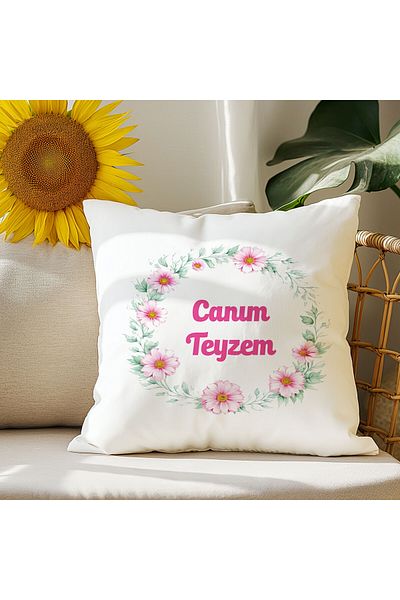 qoeuyl boutique My Dear Aunt Printed Aunt Gift Fiber Filled Decorative Pillow