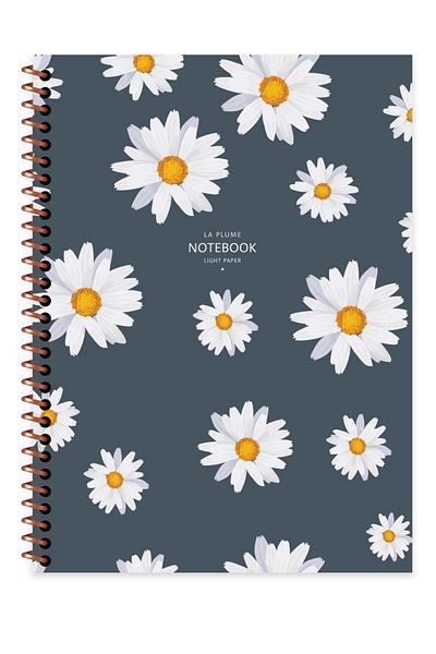 Andofis La Plume Undated Notepad 80 Sheets Spiral Cover 16,5*22,5