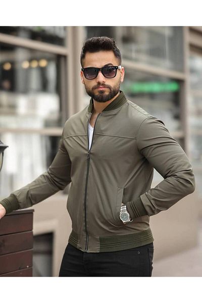 BASEL.CO Ανδρικό εποχιακό μπουφάν Bomber College