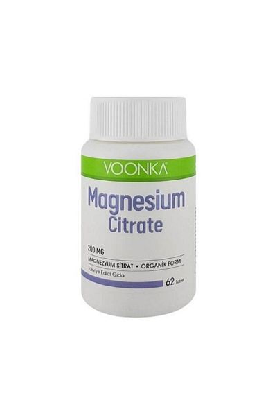 Voonka Magnesium Citrate 200Mg 60 Tablets