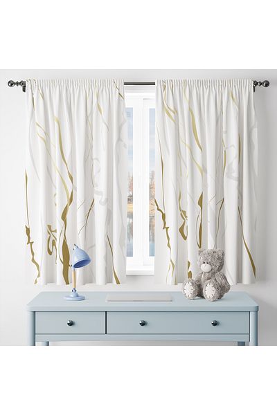 Viadela Luxury Background Curtain - Glamorous Elegance and Elegance (Single Wing)
