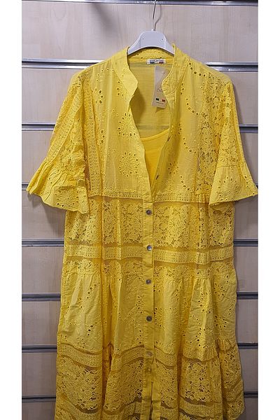 Park Moda ROCHIE ITALIANĂ DE BUMBAC CU DANTELE